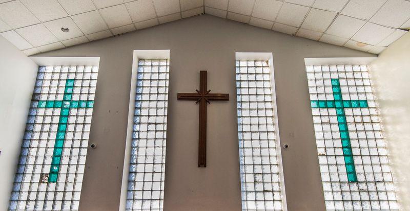 Post-renovation interior, Robert’s Temple Church of God in Christ.